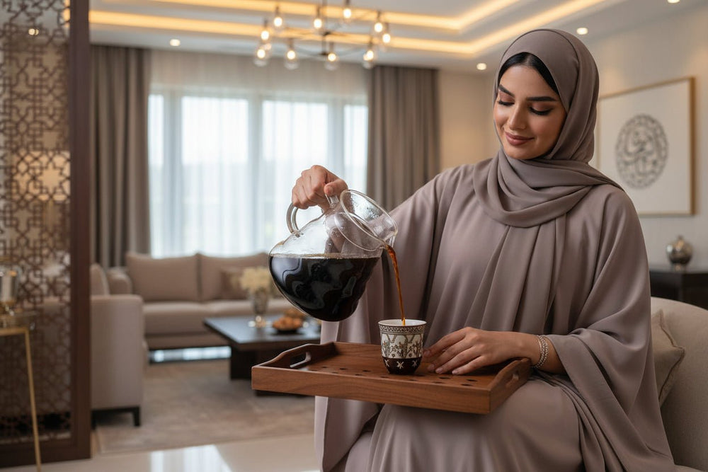 إبريق تقديم قهوة زجاجي سعة 600 مل