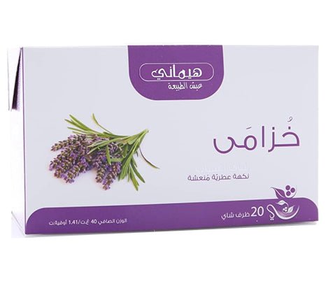 خلطة اعشاب الشاي خُزامي بنكهه منعشة