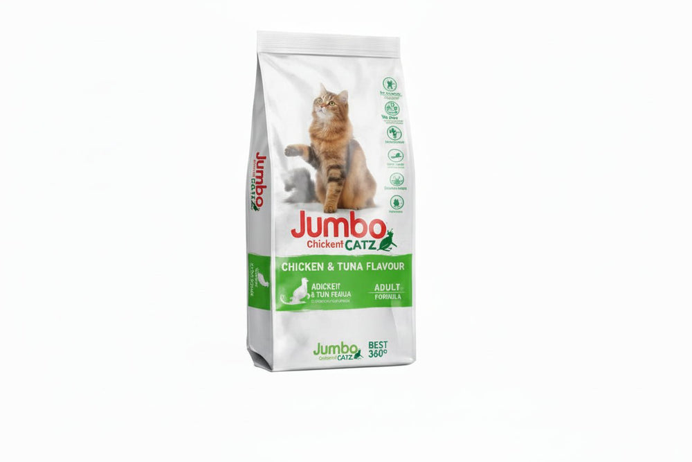 نكهة الدجاج والتونة للقطط البالغة - Jumbo