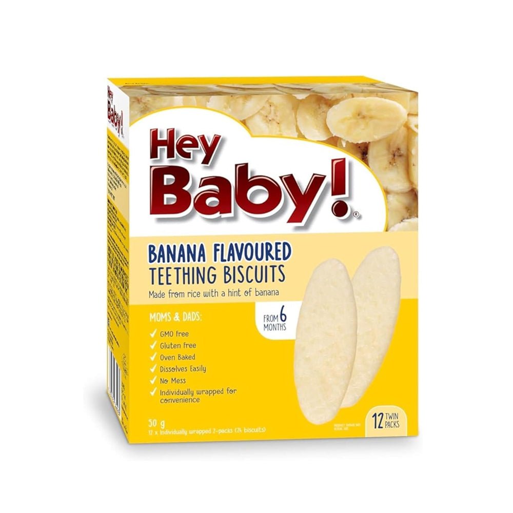 Hi Baby Banana Teething Biscuits 50g 