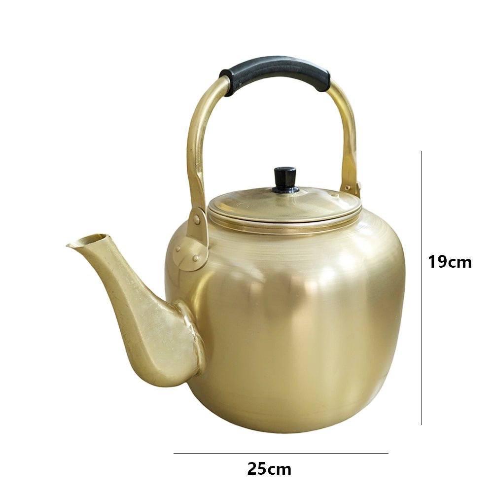 6L Copper Kettle with Heat Insulated Handle 