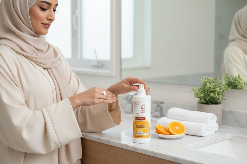 لوشن الجسم باستيل بفيتامين سي 480 مل
