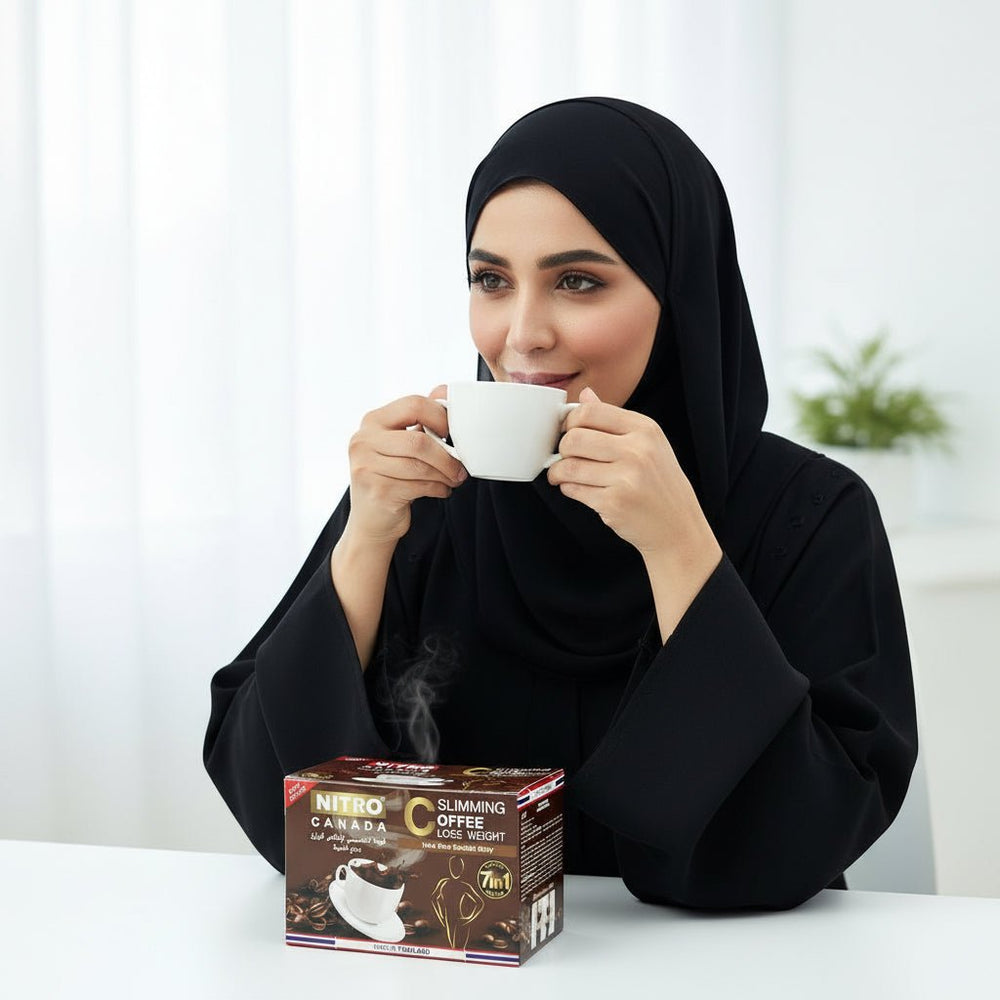 قهوة نيترو كندا للتخسيس 7 في 1  12 كيس