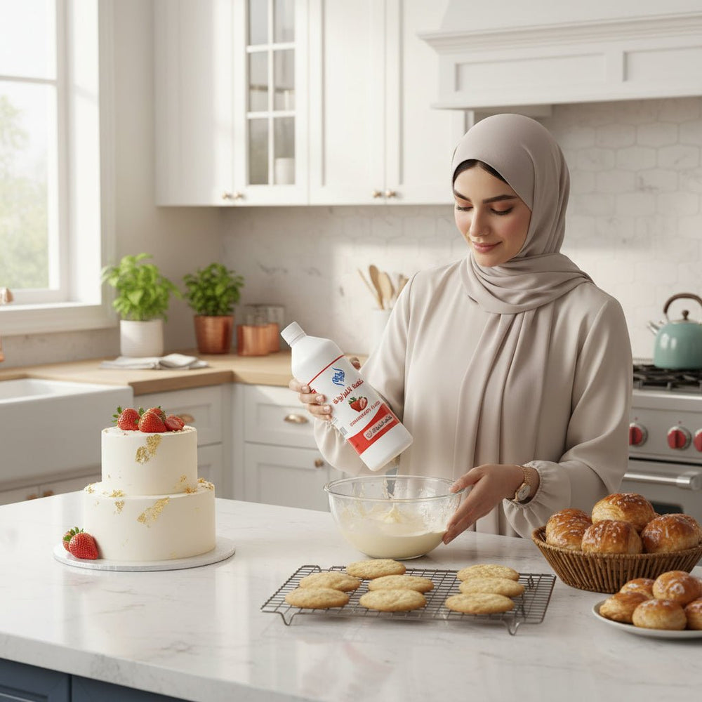 نكهة الفراولة المنعشة المركزة عالم المواد 1 كجم
