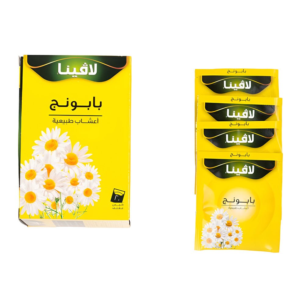 Lavena Natural Herbal Tea, Chamomile Flavor, 20 Bags 