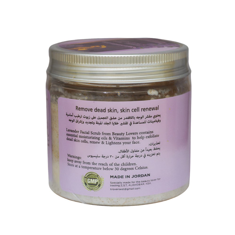 Lavender Facial Scrub by Love Beauty 200g