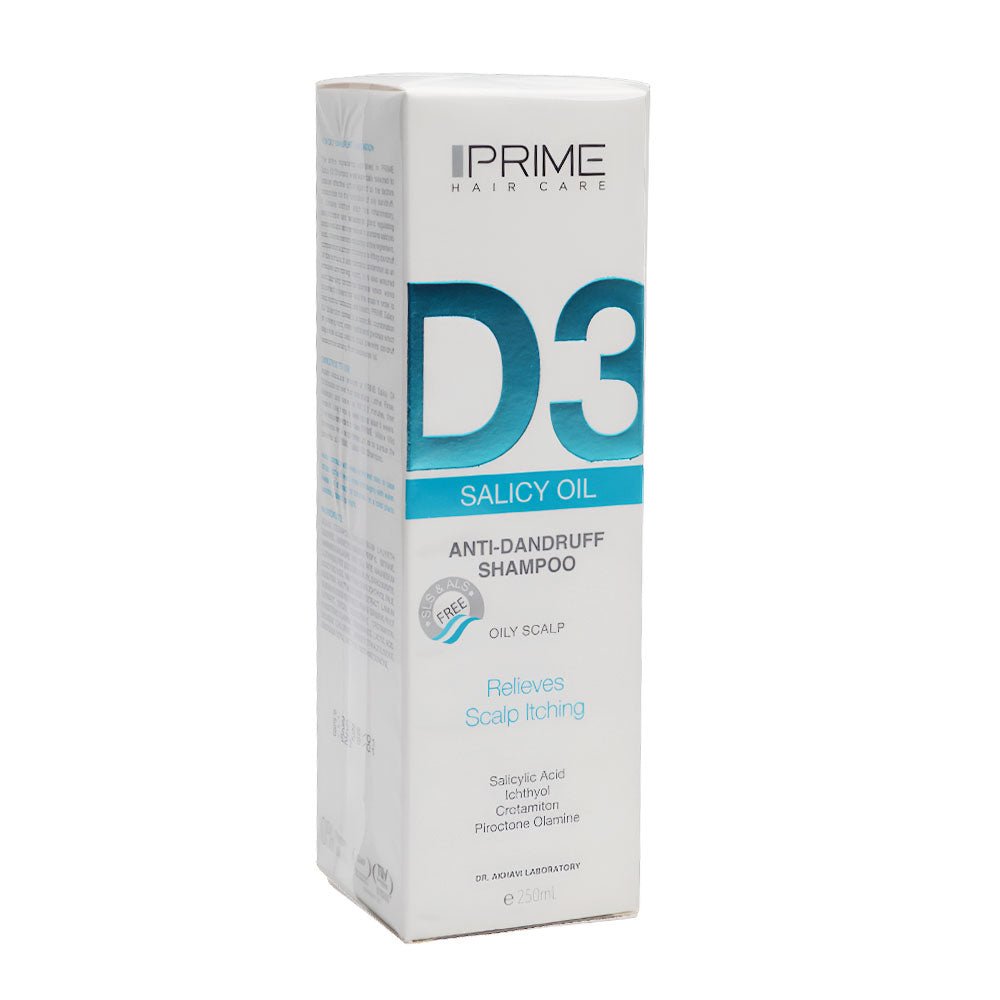 Prime Anti-Dandruff Shampoo for Oily Scalp 250ml