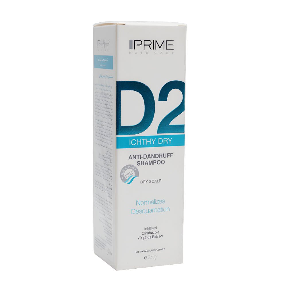 Prime Anti-Dandruff Shampoo for Dry Scalp 250ml