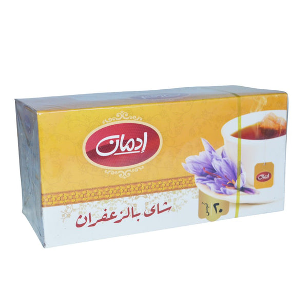 شاي بالزعفران من إدمان 20 كيس 