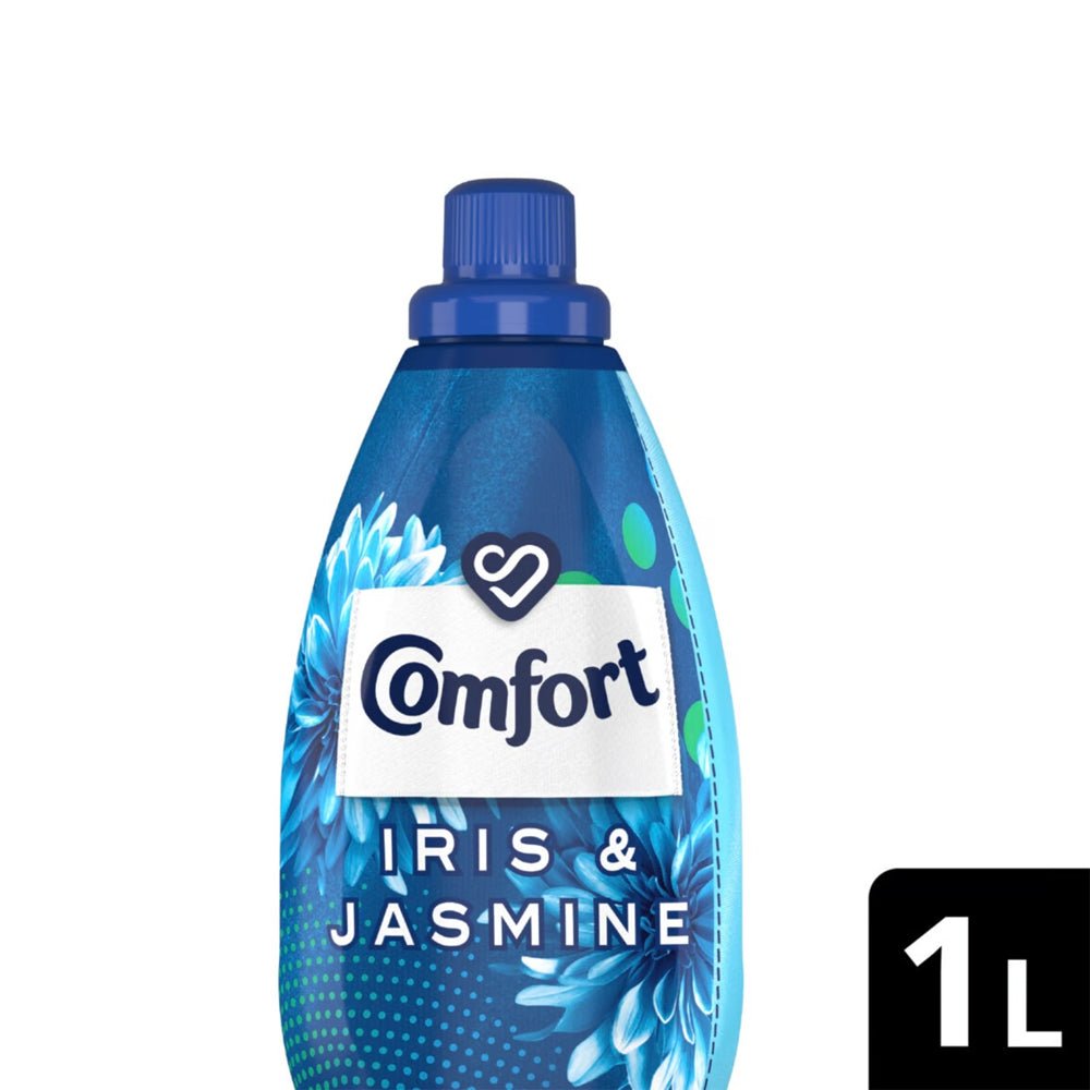 Comfort Concentrated Fabric Softener Ultra Care Iris &amp; Jasmine Scent 1L