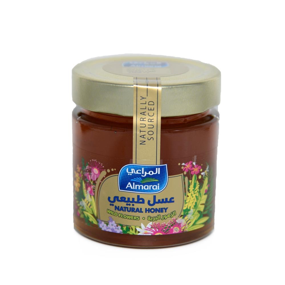 Natural wildflower honey