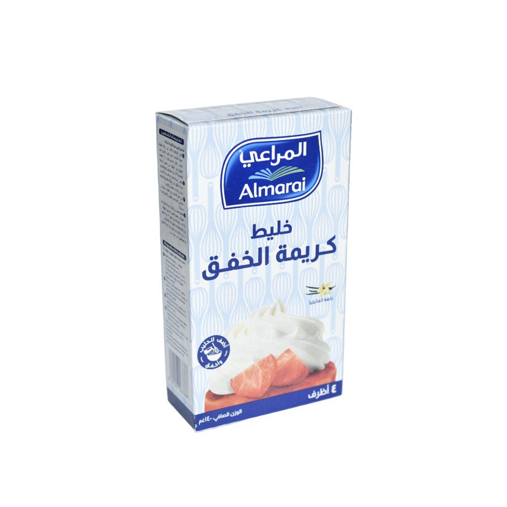 Vanilla Flavored Whipping Cream Mix 4 Sachets 140g