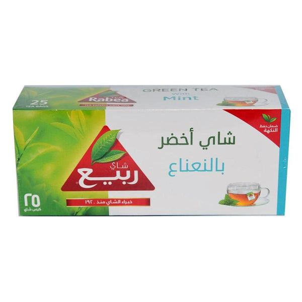 Rabie Green Tea with Mint 25 Bags 45g