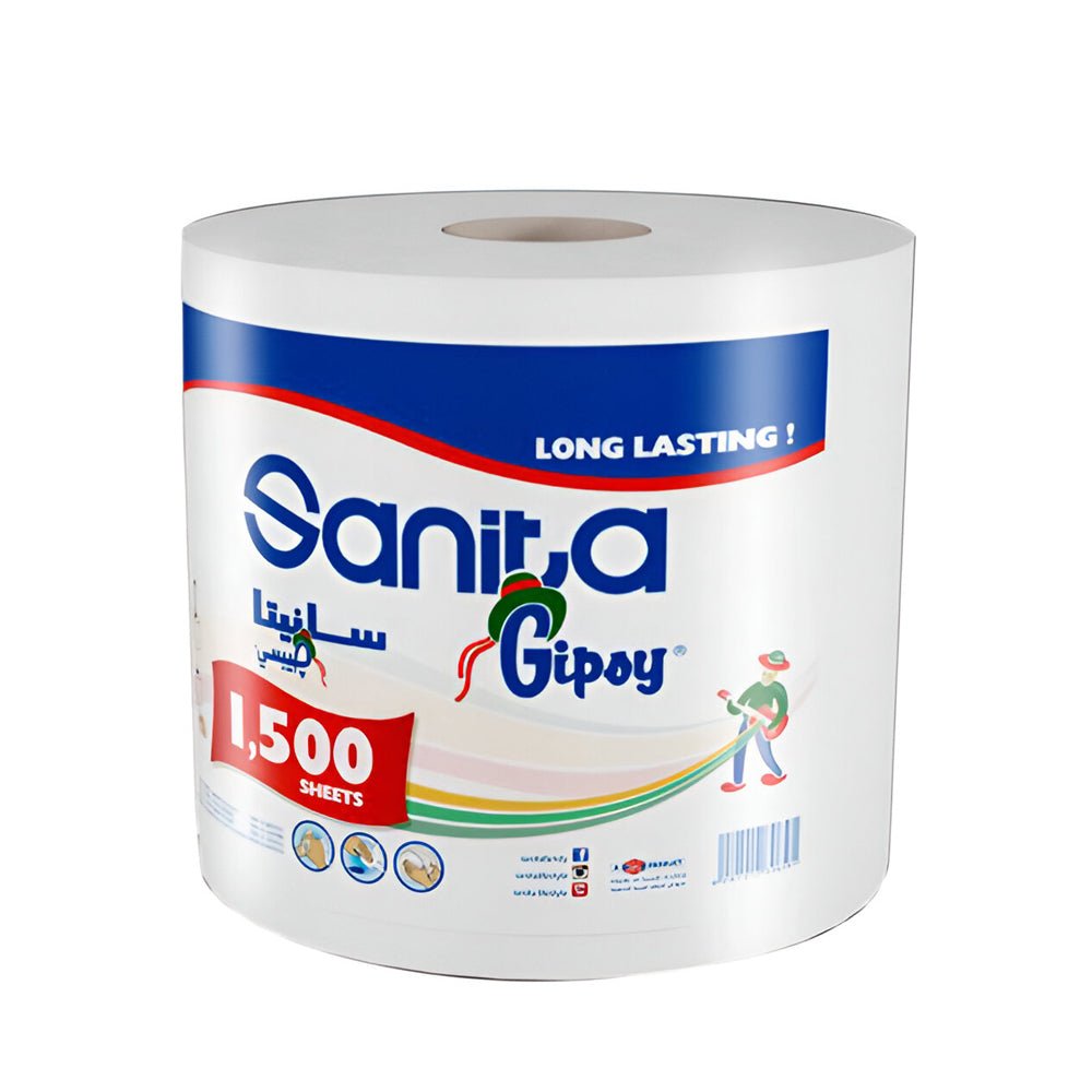 Sanita tissue roll, 1500 sheets