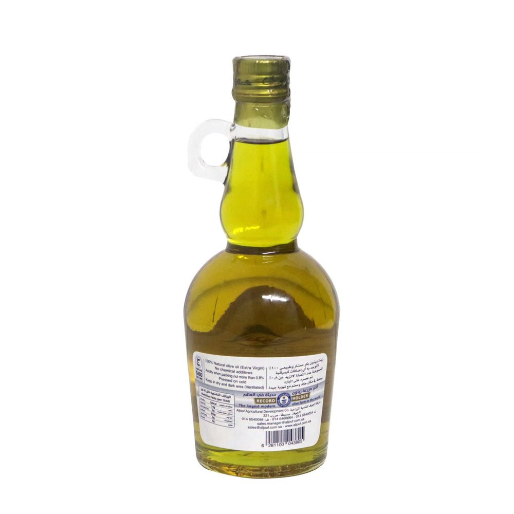 Al-Jawf Organic Extra Virgin Olive Oil 500ml 