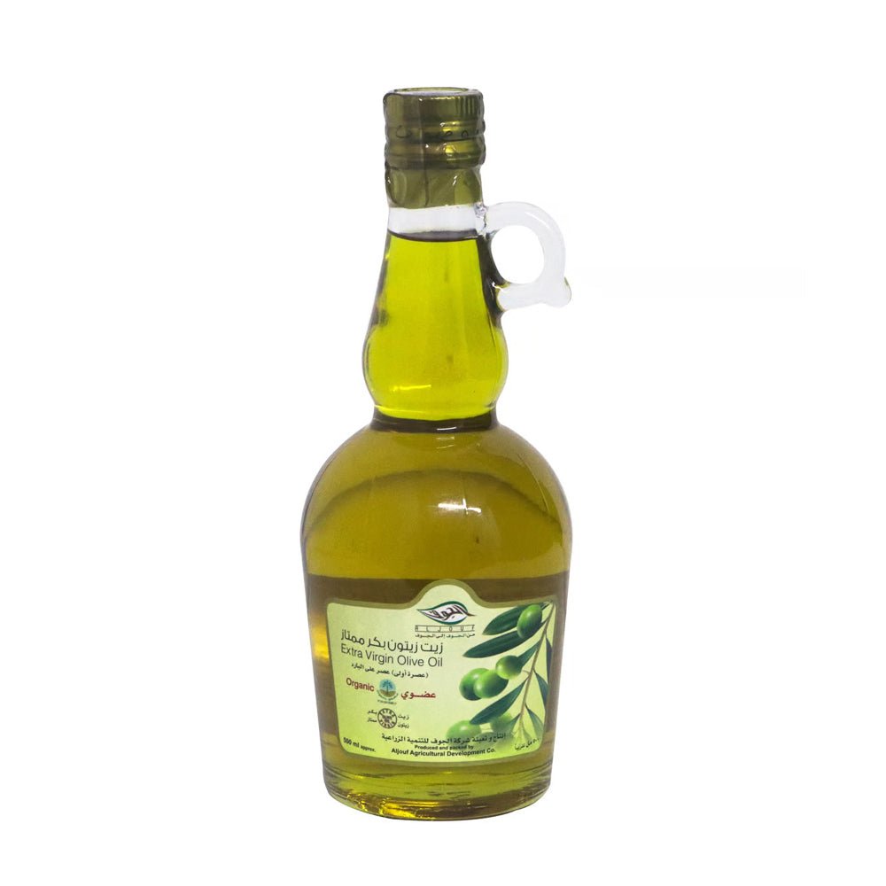Al-Jawf Organic Extra Virgin Olive Oil 500ml 