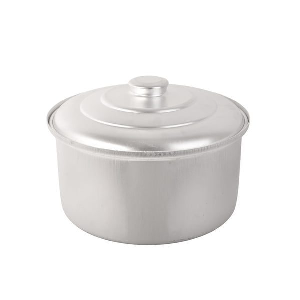 قدر طبخ ألمنيوم غير لاصق مع غطاء مقاس 20