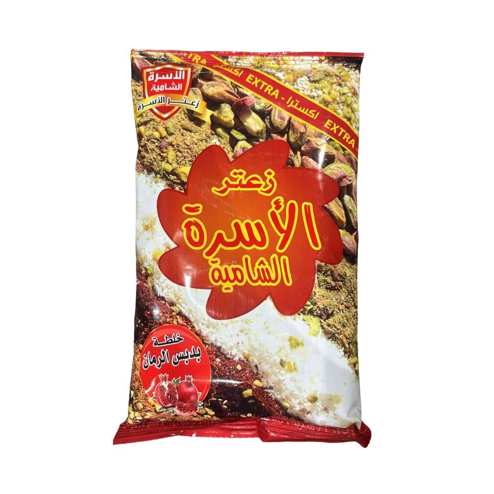 زعتر الأسرة الشامية خلطة بدبس الرمان 400 جرام
