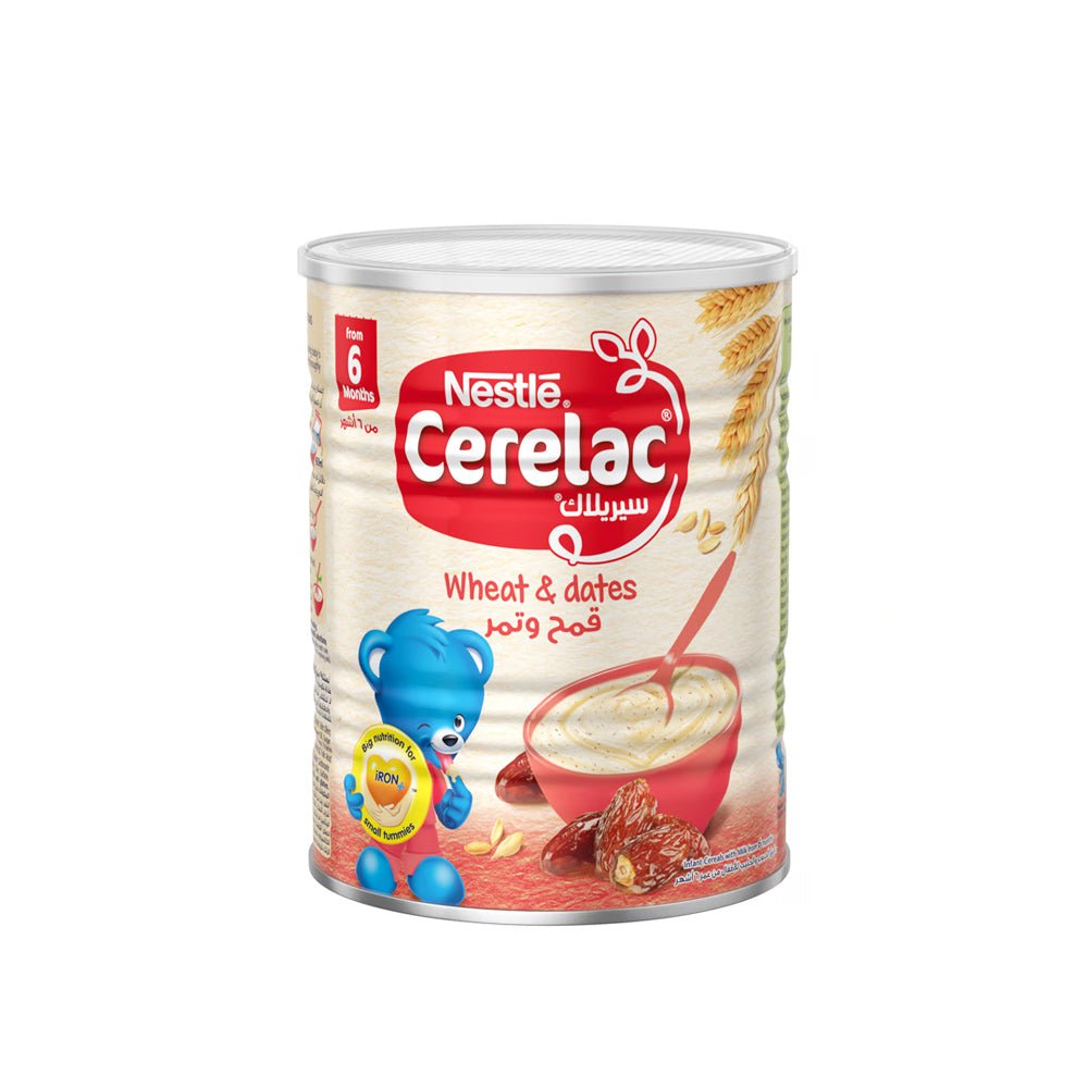 Nestle Cerelac Wheat &amp; Dates from 6 months 400g