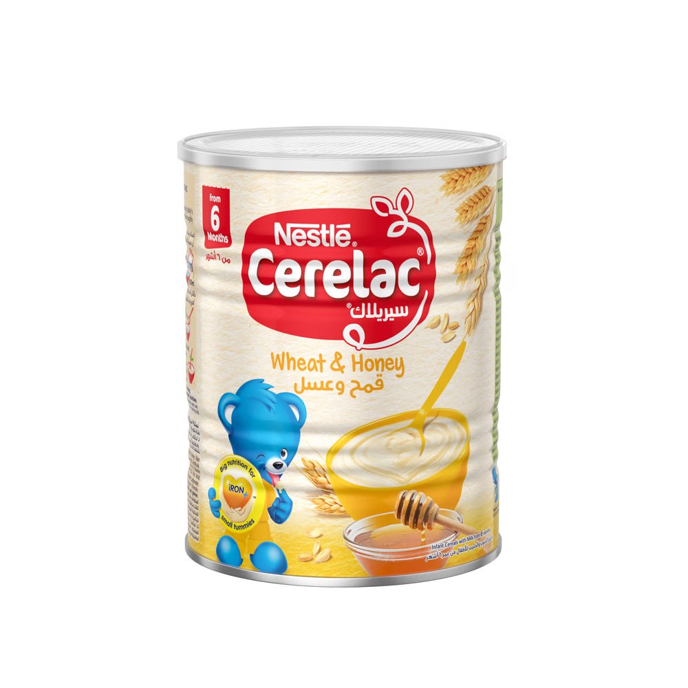 Nestle Cerelac Infant Cereal with Iron + Wheat &amp; Honey from 6 Months 400g