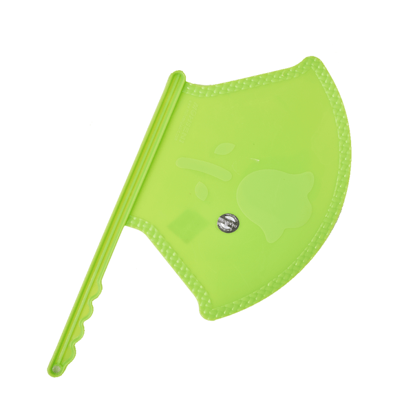 مروحة يد كبيرة لون أخضر مقاس 20×33سم - أنية المنزل