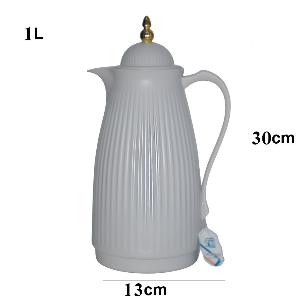 1 liter tea thermos for storing hot and cold liquids
