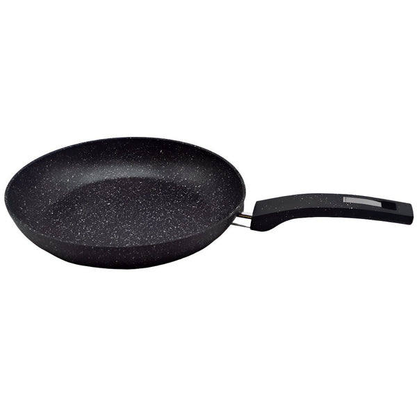 مقلاة جرانيت غير لاصق بمقبض عازل للحرارة 28سم