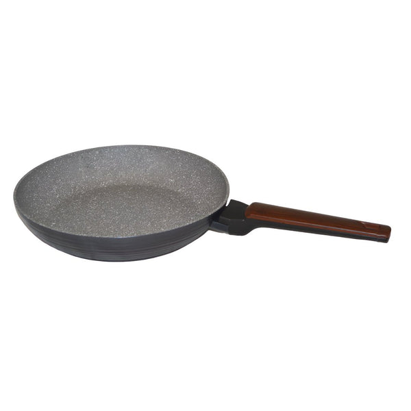 26cm Non-stick Granite Frying Pan with Heat-Resistant Handle