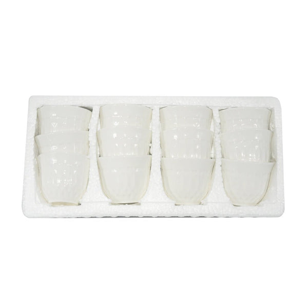 طقم فناجين قهوة عربية مكون من 12 قطعة