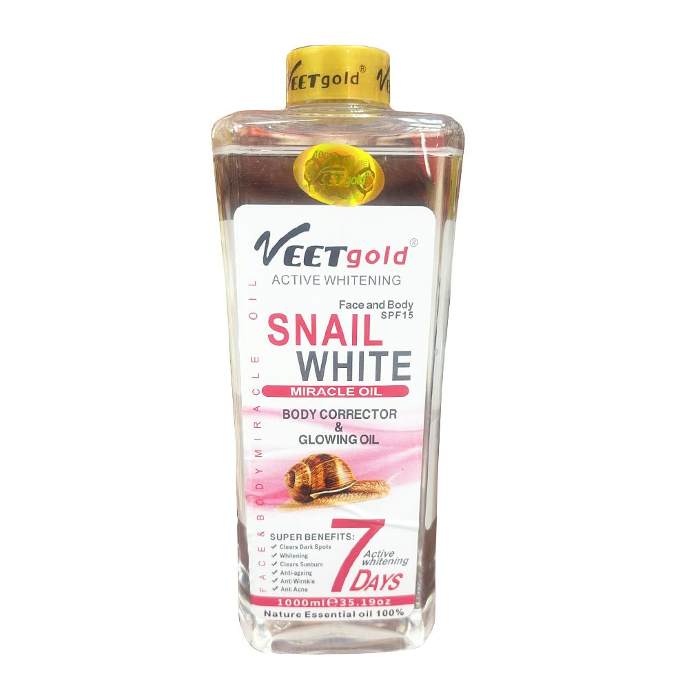 Miracle White Snail Oil for Skin Glow Correction 1000ml