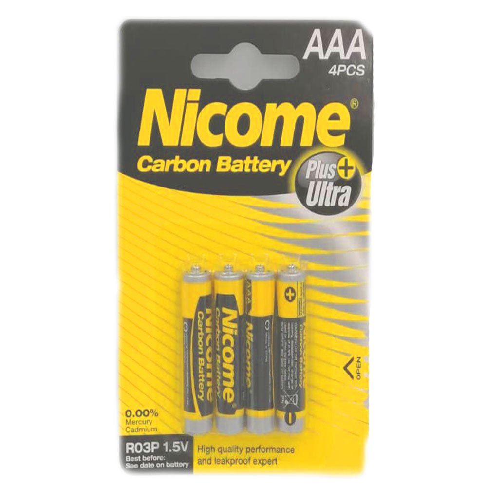 Niscom Altera Plus AAA Batteries 4 pieces