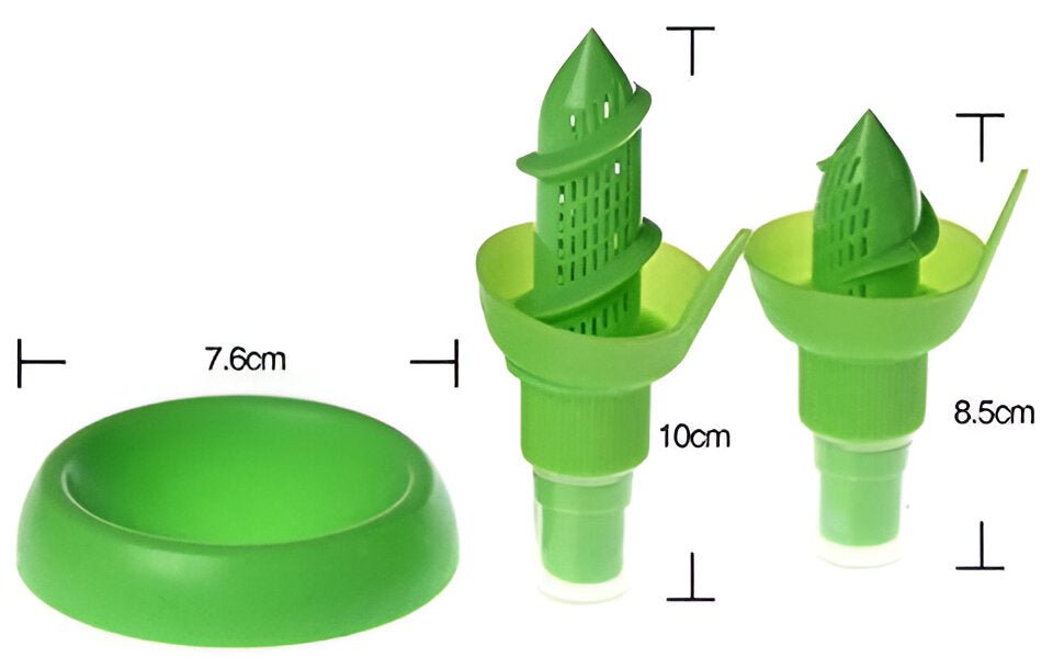 3-piece silicone lemon spray 