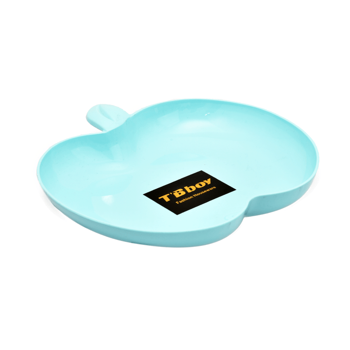 طبق بلاستيك شكل تفاحة20*14سم - أنية المنزل