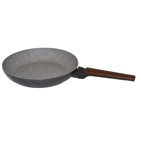 28cm Non-stick Granite Frying Pan with Heat-Resistant Handle