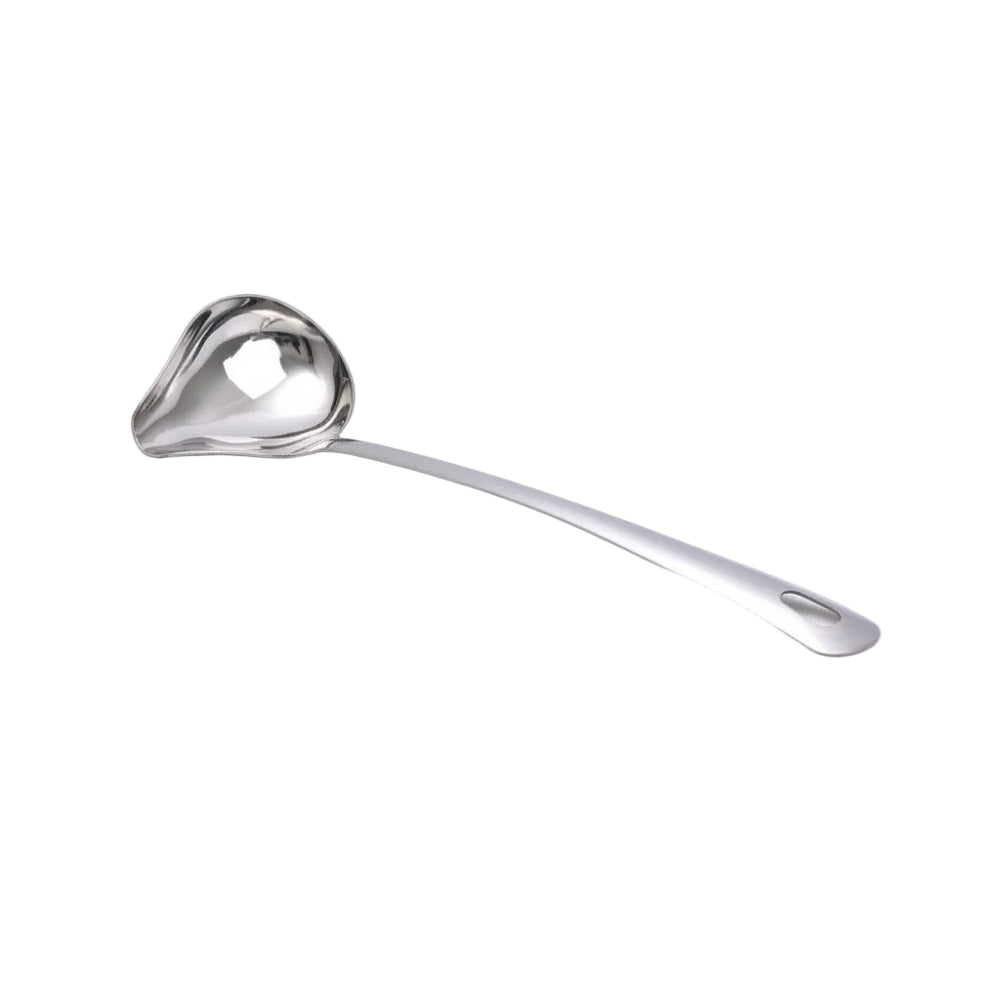 Stainless steel soup ladle