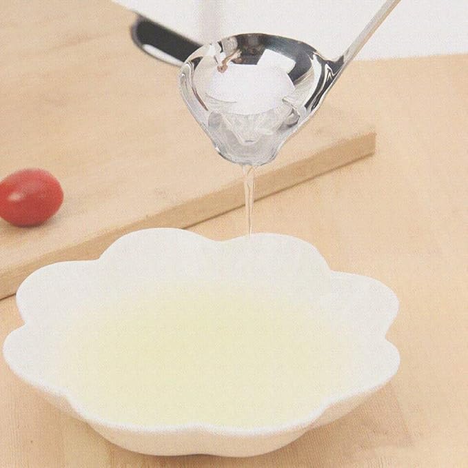 Stainless steel soup ladle