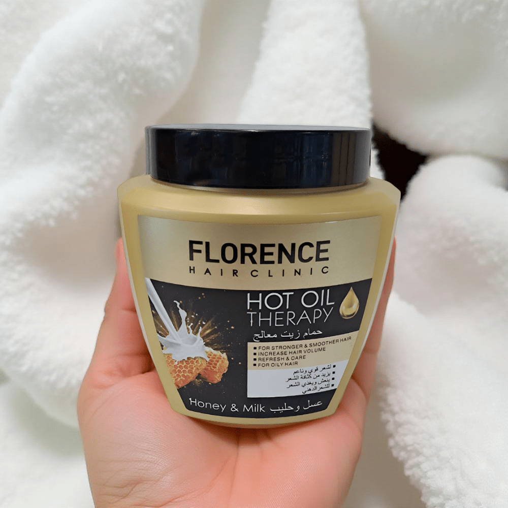 Florence Hair Clinic Honey &amp; Milk Treatment Oil Bath 1000ml