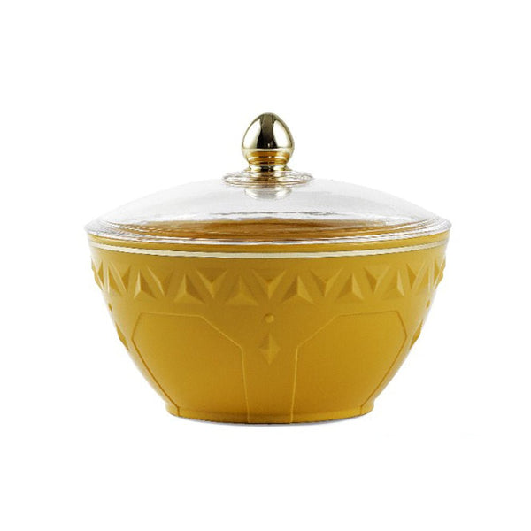 تمرية بلاستيك بغطاء شفاف -600مل