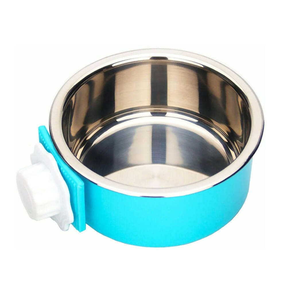 2-in-1 Removable Stainless Steel Pet Food Bowl