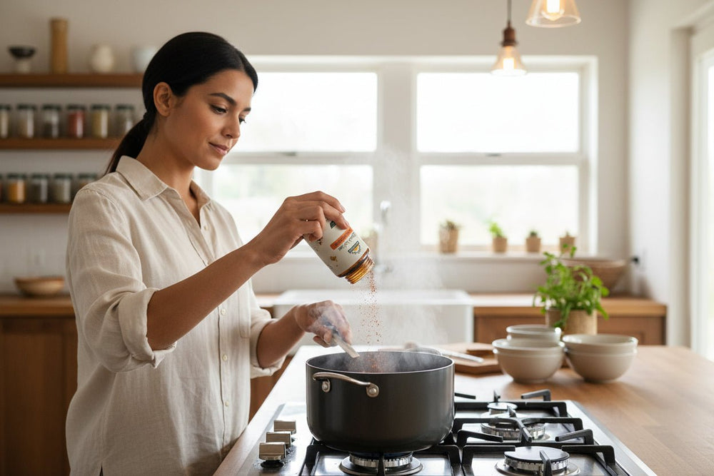 بهارات تندوري بالزعفران عضوية أرض الطبيعة 35 جم