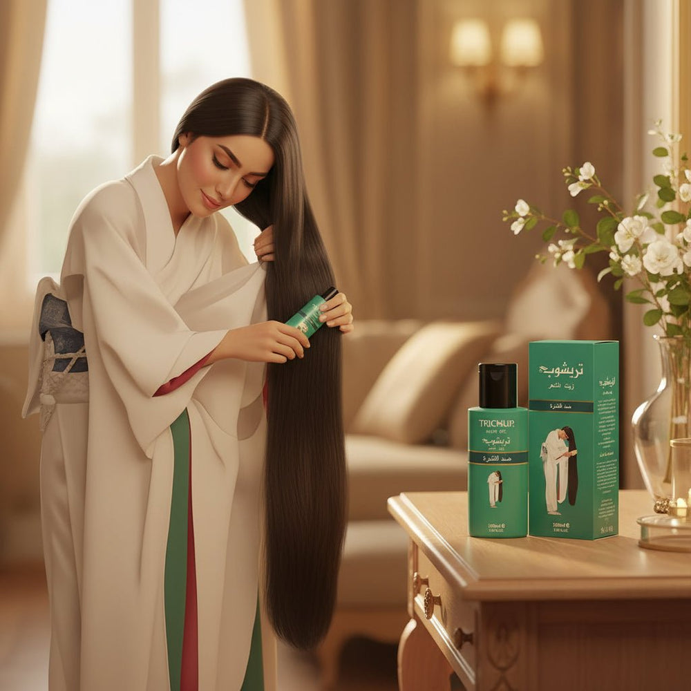 زيت الشعر العشبي ضد القشرة تريشوب 100 مل