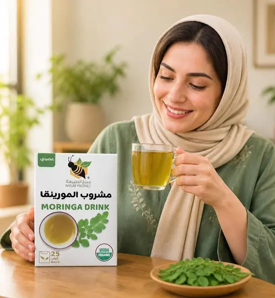 مشروب المورينقا العضوي 25 كيس 37.5 جرام من منتج الطبيعة