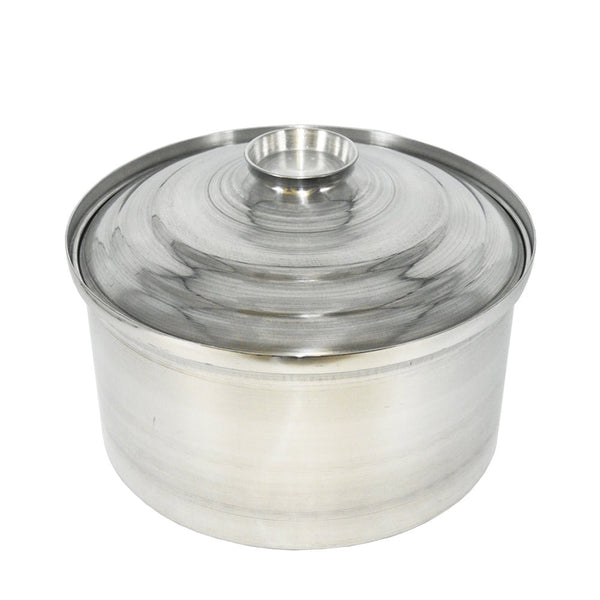 قدر طبخ ألمنيوم غير لاصق مع غطاء مقاس 30 سم