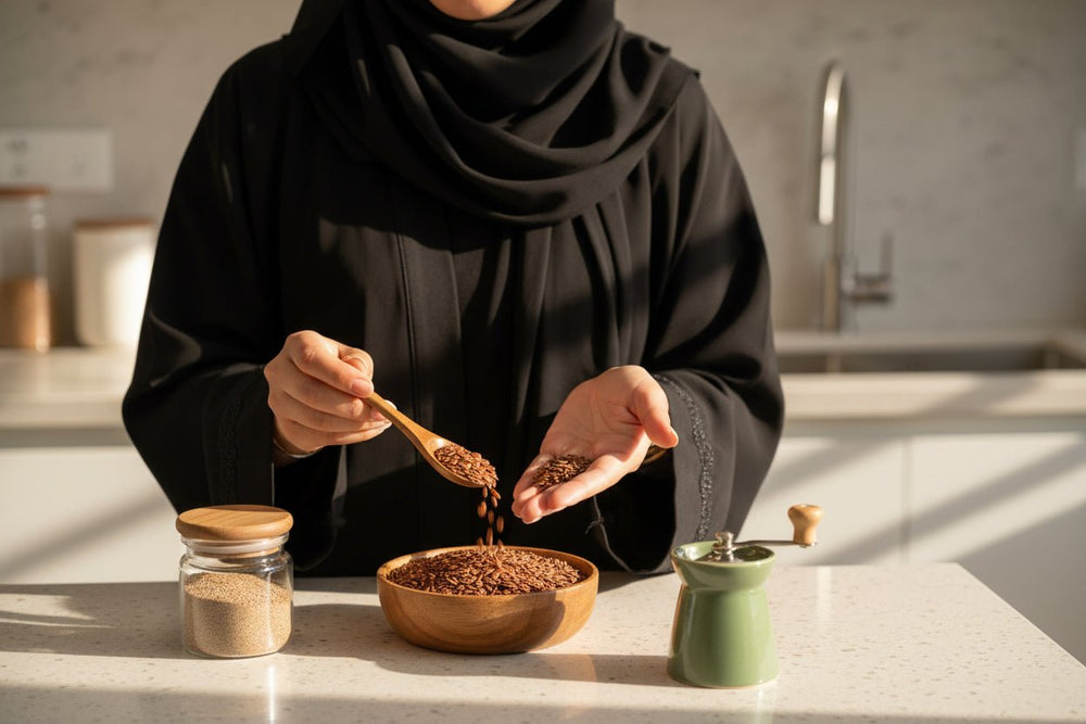 بذور الكتان الطبيعية 300 جم