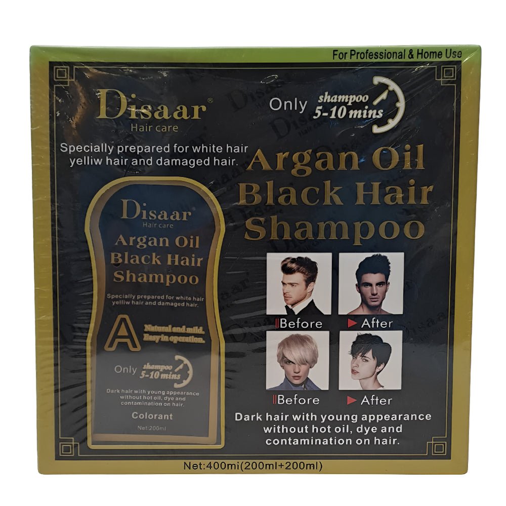 شامبو صبغ الشعر بزيت الارغان من ديسار