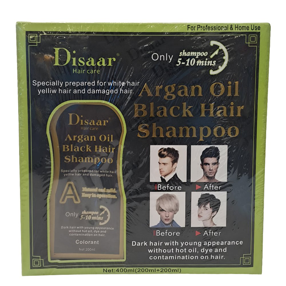 شامبو صبغ الشعر بزيت الارغان من ديسار