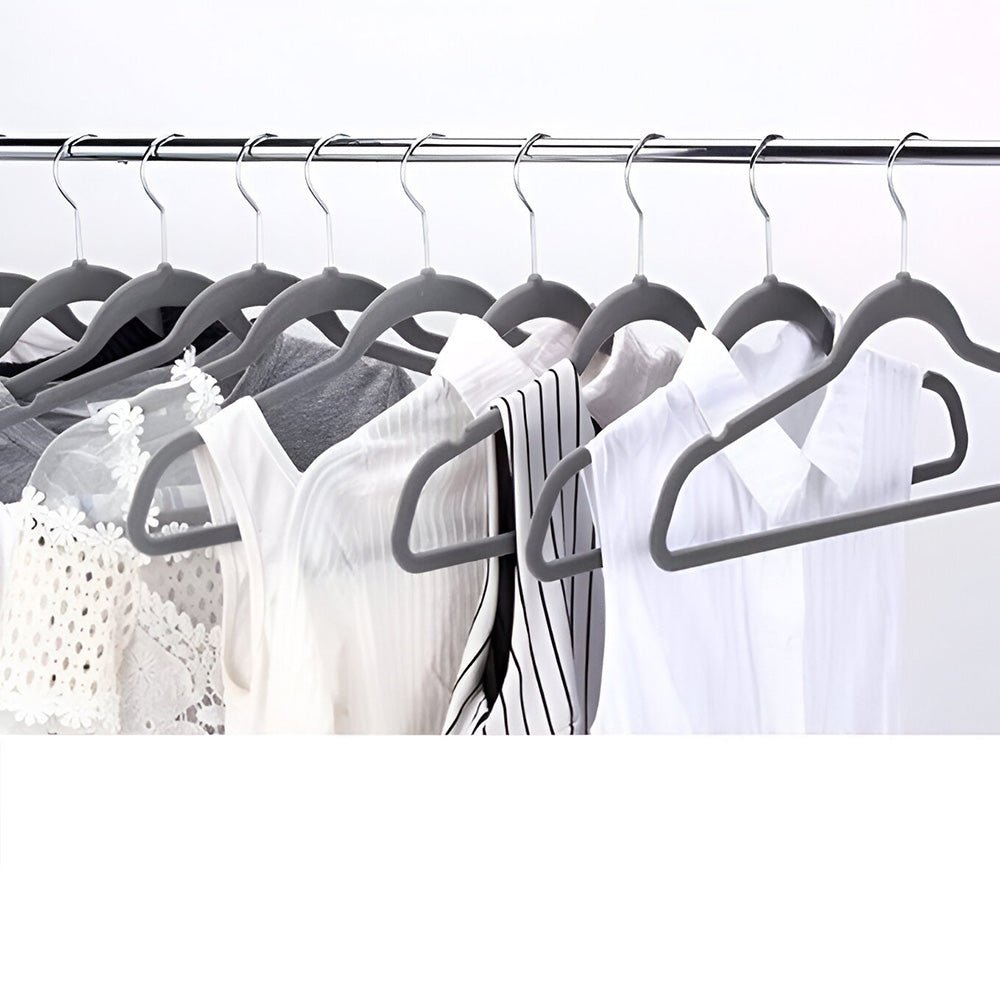 12-piece Slim Velvet Clothes Hangers