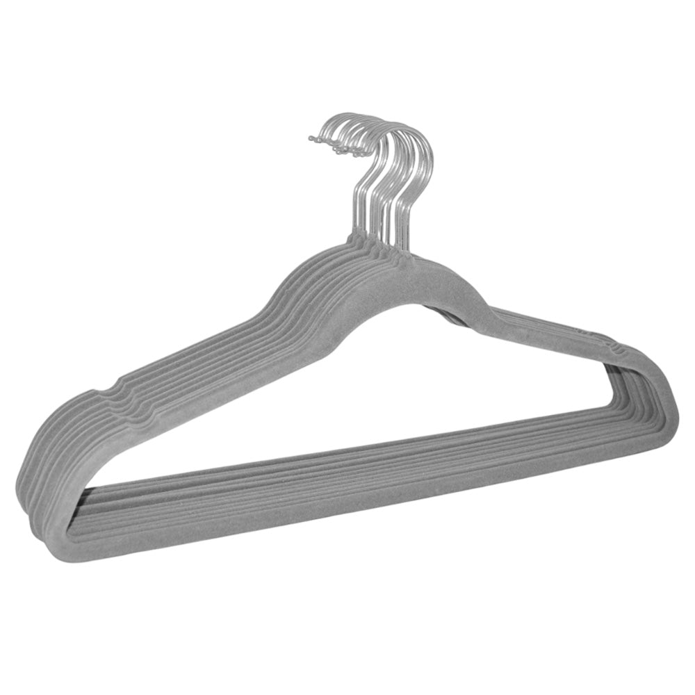 12-piece Slim Velvet Clothes Hangers