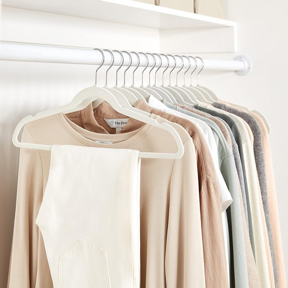12-piece Slim Velvet Clothes Hangers