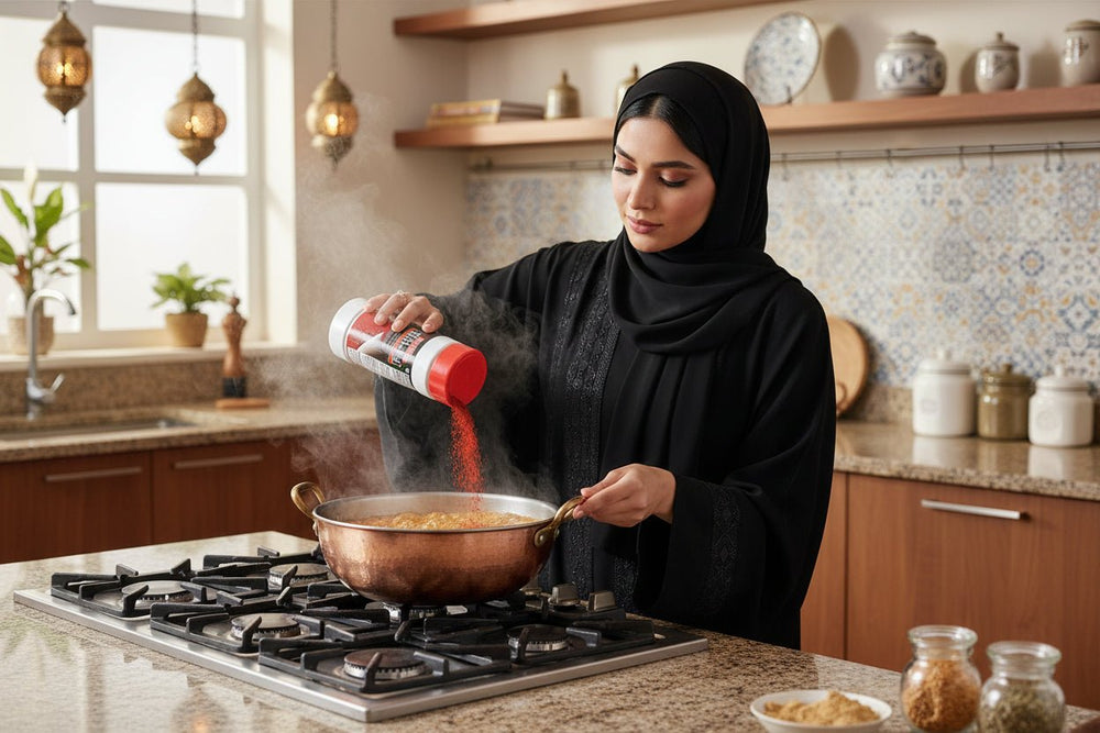 مسحوق إيفرست تيكهالال الحار والأحمر فلفل أحمر مطحون 500 جرام